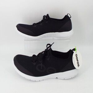 OOFOS OOMG Sport LS Black Comfort Recovery Sneakers Size 9 NWT